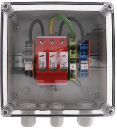 enwitec electronic 10017264 DEHNCube Type DCU 2 YPV 1100 1M 2S Generator connection box