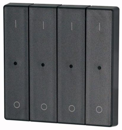 Eaton CWIZ-04/14-LED rocker, 4-way, + lens, I/0, anthracite, 147612