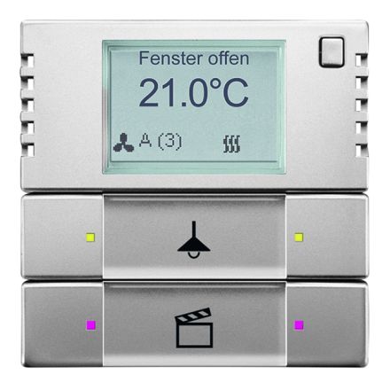 BUSCH-JAEGER 6128/28-866 KNX touch sensor control element RTR | stainless steel