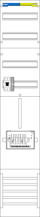 F-TRONIC 7120353 VZ6-ZSK-HSP counter panel