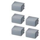 Siemens 5TG8060 cap set, set with 5x grey/opaque each.