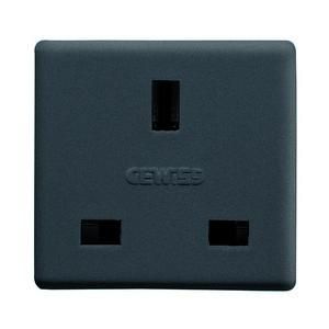 Gewiss GW21208 2M 2P+PE 13A British stand sw socket