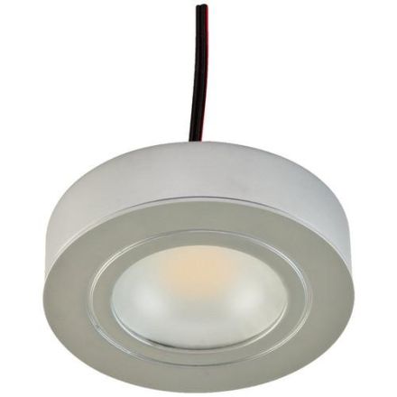 EVN 89014 chrome matt 3W 350mA IP20 warm white LED furniture recessed spotlight