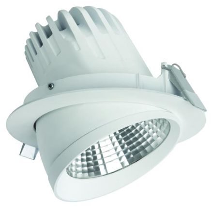Megaman MT76635 LED recessed ceiling spotlight Carlo DL35° 170 white for MHX 24W or LM