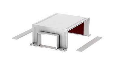 OBO Bettermann BSKM-TR 1025RW 100x250 pure white T-reducing branch, 7216647