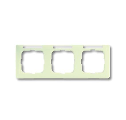 Busch-Jaeger 1733 NSKA-212 Busch-Duro 2000® SI Linear cover frame, 3-way frame white
