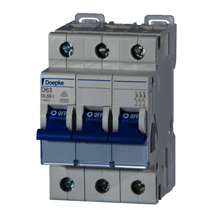 Doepke 09916470 DLS6I D8A 3-pole 10KA circuit breaker