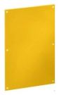 OBO Bettermann VHF-P1 yellow blind cover plate, 6109868