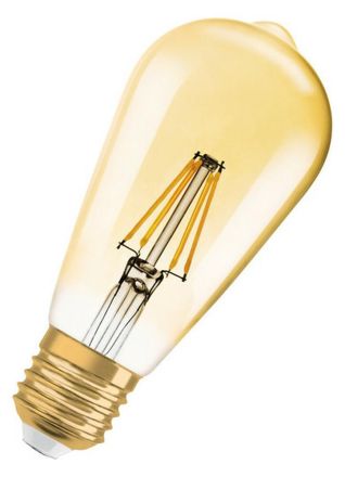 LEDVANCE Osram 4099854091377 1906LEDISON 4W/824 230VFILGD E27FS1 LED lamp