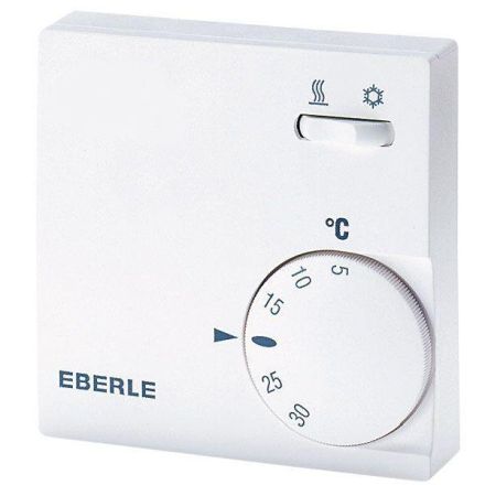 Eberle 111170551100 Room thermostat RTR-E6731 5-30° C 1 changeover contact with switch
