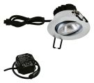 EVN PC650N91540 PR black chr IP65 4000K 8.4W 1060lm NG LED recessed ceiling spotlight