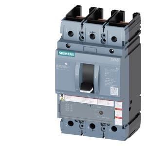 Siemens 3VA5220-0MU31-0AA0 circuit breaker 3VA5 UL Frame 250 3-pole TM120M aM
