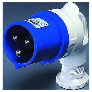 Gewiss GW60096 IEC angle 90° 230V 32A 6h 3P IP44 plug