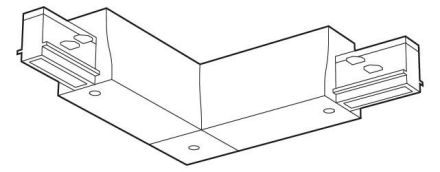 Feilo Sylvania 2051498 Lytespan 3 DALI P-channel SL inside sil L-connector