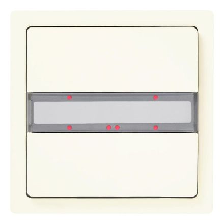 SIEMENS 5WG1285-2DB13 KNX push button delta style | 1-fold | titanium white
