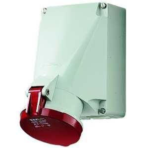Mennekes 1141A 63A4P 6H400V IP44 wall socket