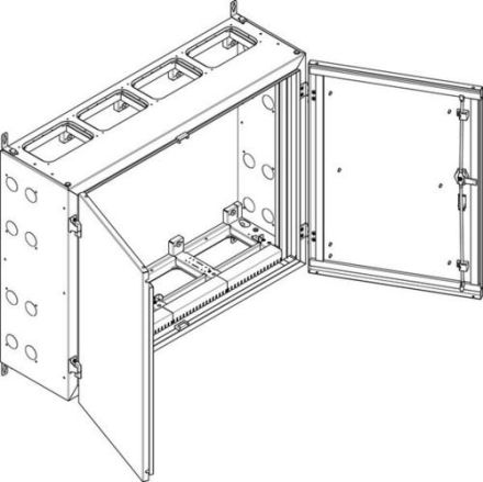 ABN WxHxD:1090x840x340mm wall housing (NT45E)
