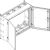 ABN WxHxD:1090x840x340mm wall housing (NT45E)