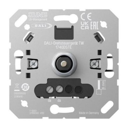 Jung 1740DSTE DALI rotary control unit TW