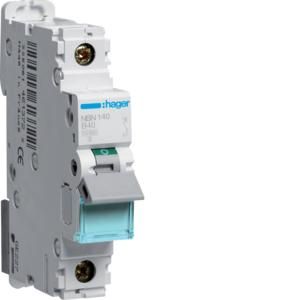 Hager NBN140 circuit breaker 1-pole B40A 10kA 1M