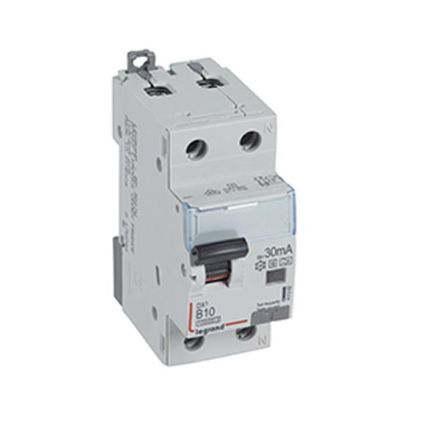 Legrand 411302 FI/LS switch DX3 B10 1+N 10KA 30MA AG
