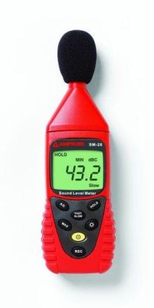 Beha Amprobe 3477333 SM-20A 4-digit LC display sound level meter