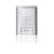 Ritto 1840220 Entravox door station audio, 2 WE, audio, silver anodized