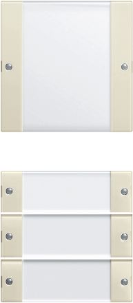 GIRA 213401 described TS3 rocker set System 55 | 4-way (1+3) | cream white glossy