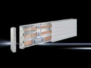 RITTAL 9340074 RiLine 60 end cover busbar holder 4-pole, pack of 2.