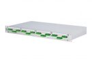 METZ CONNECT 150200F212-E OpDAT PF VIK 12xSC-D APC green OS2 grey patch panel