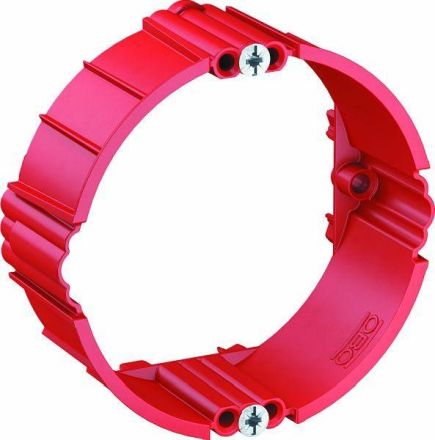 OBO Bettermann 2003744 ZU 24-PR for flush-mounted box signal red RAL3001 plaster compensation ring