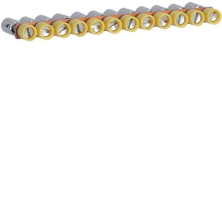 Hager KWJ04A12 connecting bar 4qmm 12-way insulated