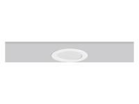 RZB 901807.002.2.76 Toledo Flat+LED/10W-827-86 LED recessed ceiling spotlight