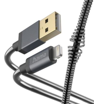 Hama 201548 'Metal', USB-A - Lightning 1.5 m USB charging cable