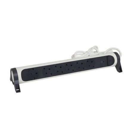 Legrand 694509 rotatable 6xSD SPD 1.5m cable ultrws./sw power strip
