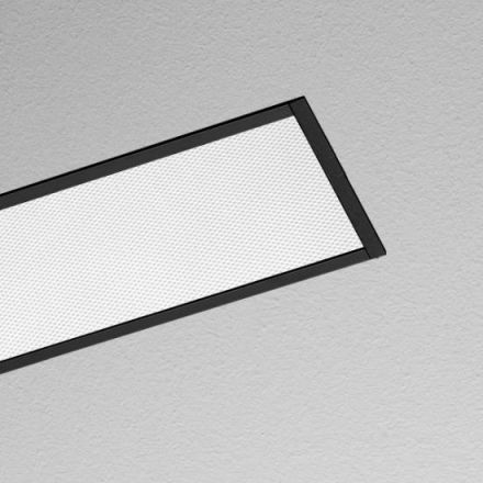 LTS ML-E 070.1030.11 APB/DALI black LED ceiling light EB 20W Monoline 3000K ( 663560 )