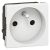 Legrand 077113 French socket 4qmm SK 2-module white, (white)