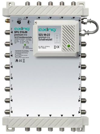 Axing SPU51609 Active multiswitch, 5 in 16