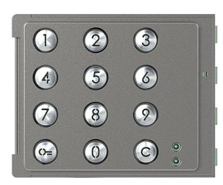 Bticino 353005 front panel SFERA Robur for code lock keypad ROBUR, (brass)