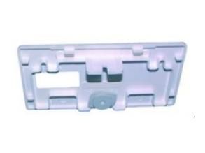 PROTEC.class 05101317 Cable duct BR end piece PBRES 130 130mm light grey