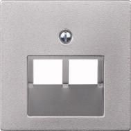 MERTEN 298060 central plate aluminum SYSTEM M