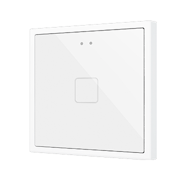 ZENNIO ZVIF70X1W KNX push button sensor Flat 70 | 1-way | white