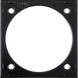 Berker 918252510 surface-mounted spacer ring black, glossy Integro Flow/Pure
