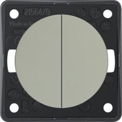 Berker 936752524 rocker switch stainless steel, painted IntegroFlow/Pure