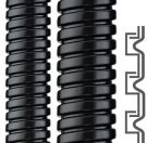 Flexa 12011112013 SPR-PVC-AS AD17 13x17mm black metal protection hose