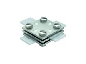 OBO Bettermann 256 DIN 30 V4A 30mm cross connector, 5314616