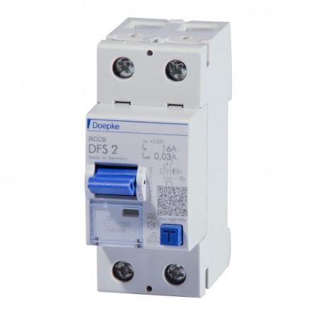 Doepke 09115601 DFS2 016-2/0.10-A 2-pole 16/0.1A residual current circuit breaker