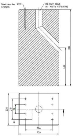 ABL Sursum EMC9999 for the eMC2 and eMC3 prefabricated foundation