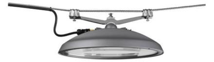 Siteco 5XA2482P1B08A4 DL50mn ST0.5s 7310lm 740 Plus LED catenary luminaire