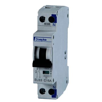 Doepke 09915030 ELS C4A 1-pole+N 1TE circuit breaker